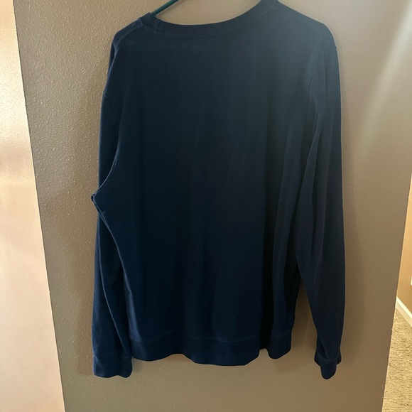All Saints Ramskull Crewneck Sweatshirt - XL Navy Blue EUC - Picture 2 of 3